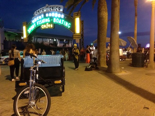 pedicab advertising los angeles